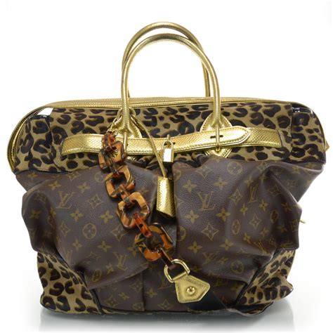 leopard louis vuitton|Leopard Bag Chain S00 .